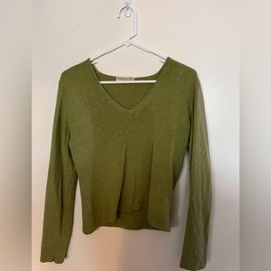 Cashmere Sweater Light Green